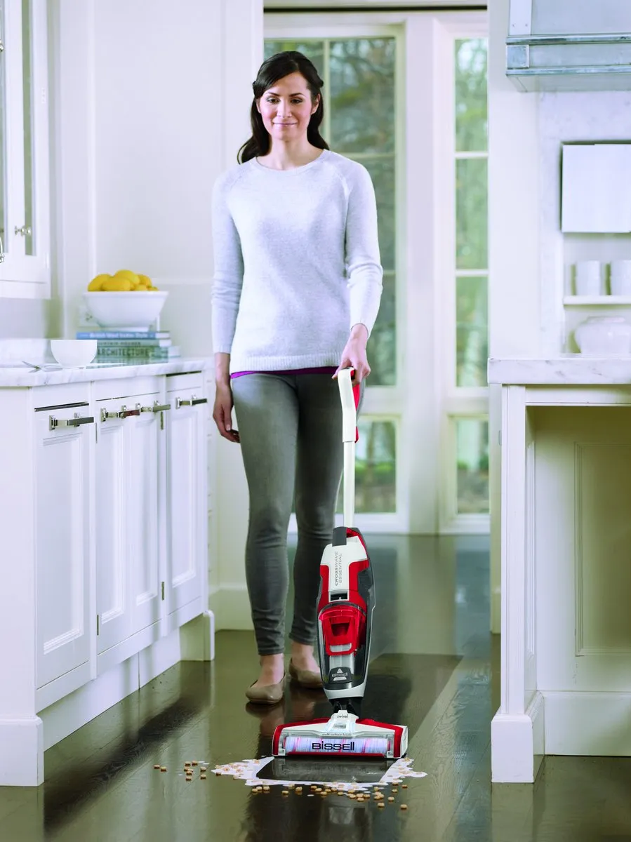 Bissell CrossWave Essential 22034 Stofzuiger - 560W - Rood/Wit