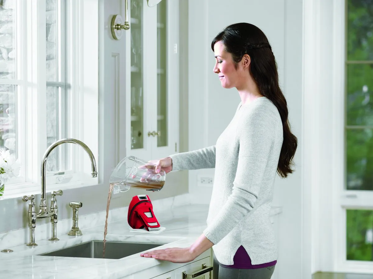 Bissell CrossWave Essential 22034 Stofzuiger - 560W - Rood/Wit
