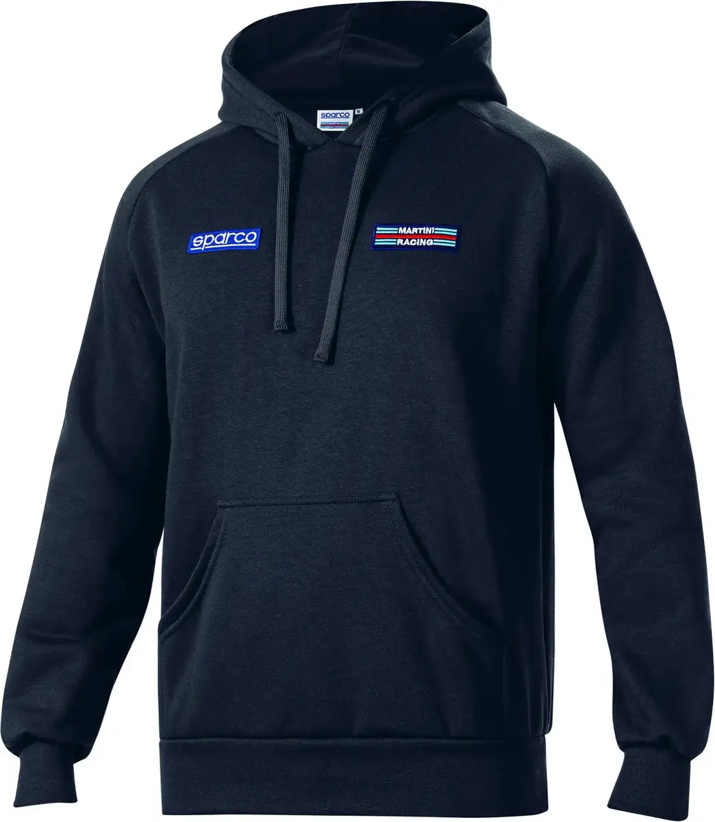Sparco Hoodie met Capuchon Martini Racing Big Stripes