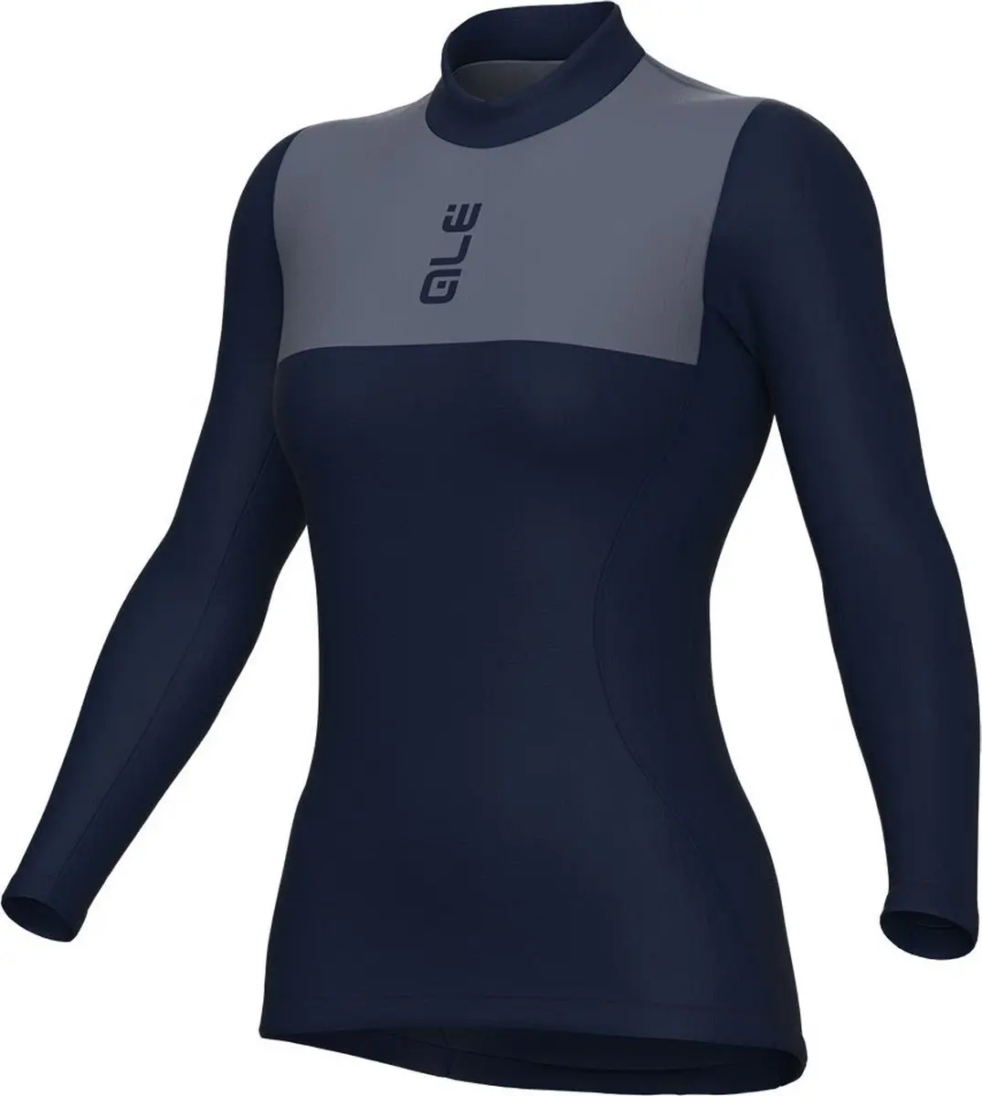 Ale Impatto Lange Mouwen Basislaag Blauw S Vrouw