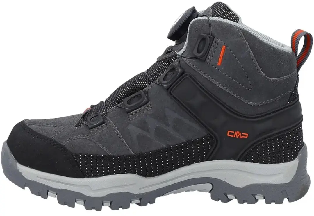 CMP Kiruna Fitgo Mid Wandelschoenen Kind - Grijs/Oranje - afbeelding 2 van 6