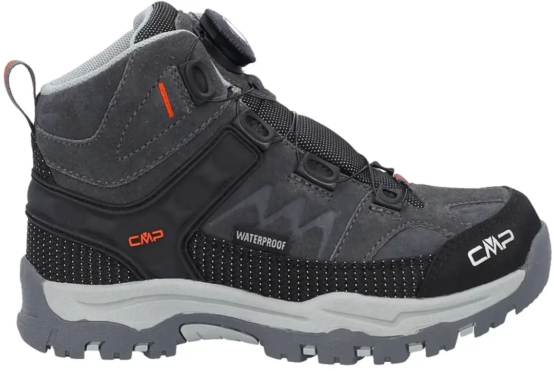 CMP Kiruna Fitgo Mid Wandelschoenen Kind - Grijs/Oranje - afbeelding 3 van 6