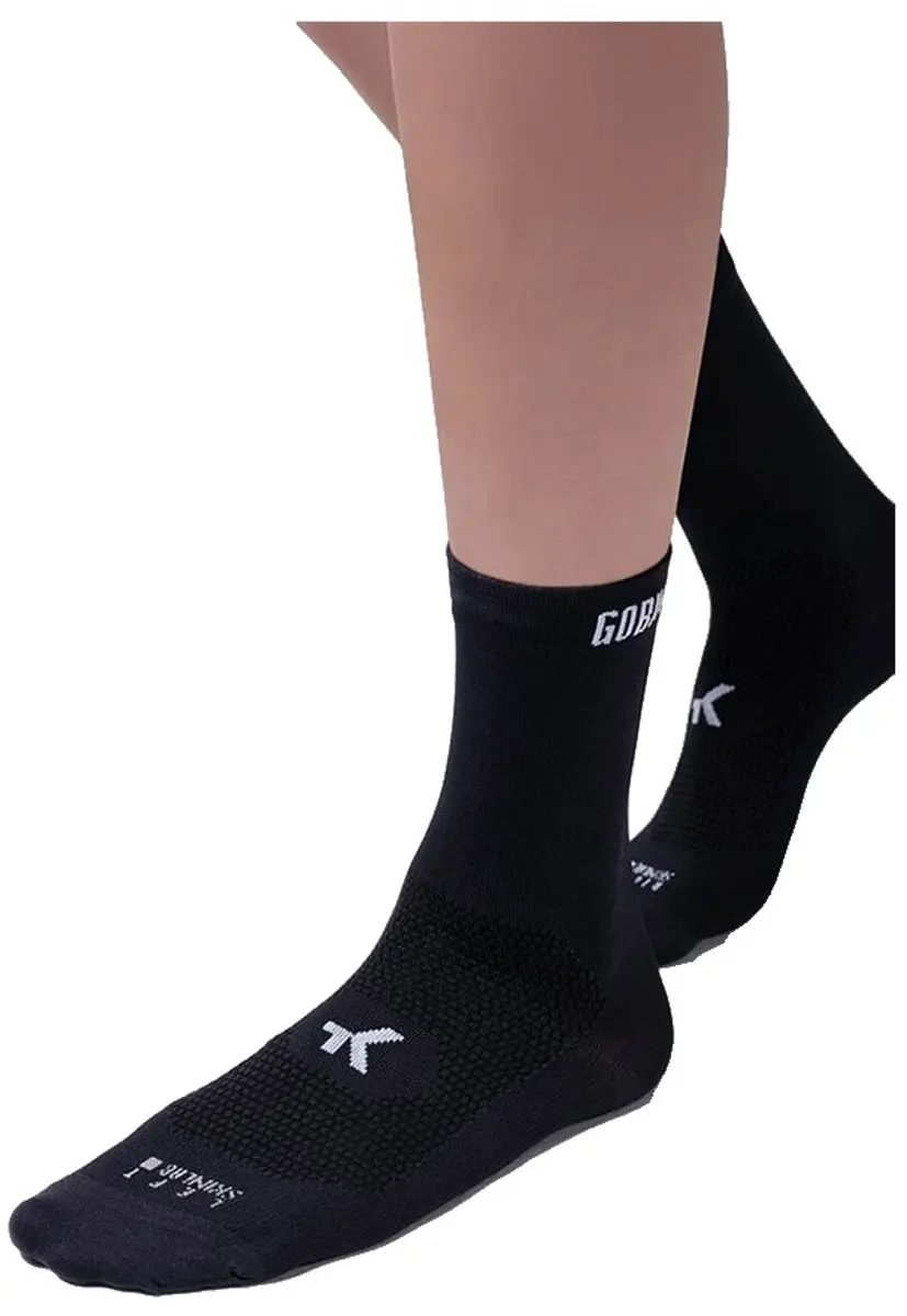 Gobik ICON Fietssokken Unisex - Jasper Black - Maat L (43-46)