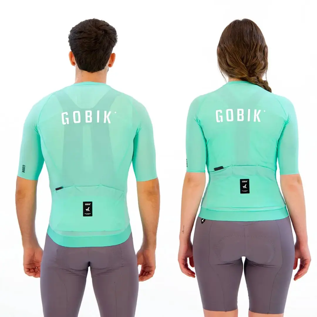 Gobik CX Solid Korte Mouw Wielertrui - Groen - 2XL - afbeelding 2 van 6