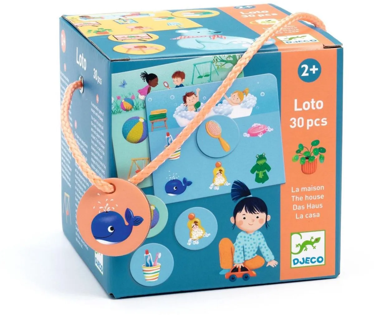 Djeco Loto Het Huis - 30 Stuks - afbeelding 2 van 6