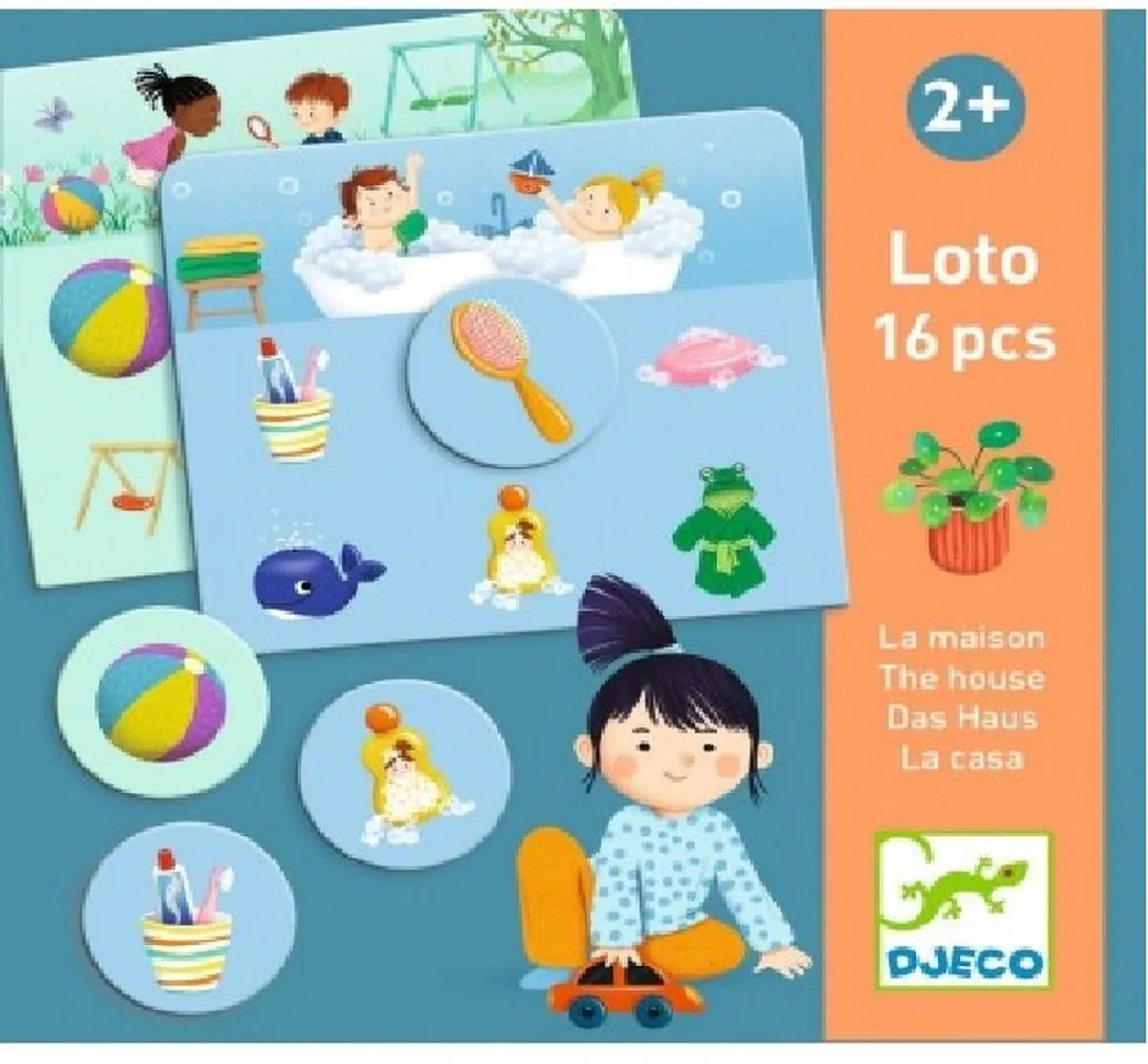 Djeco Loto Het Huis - 30 Stuks - afbeelding 6 van 6