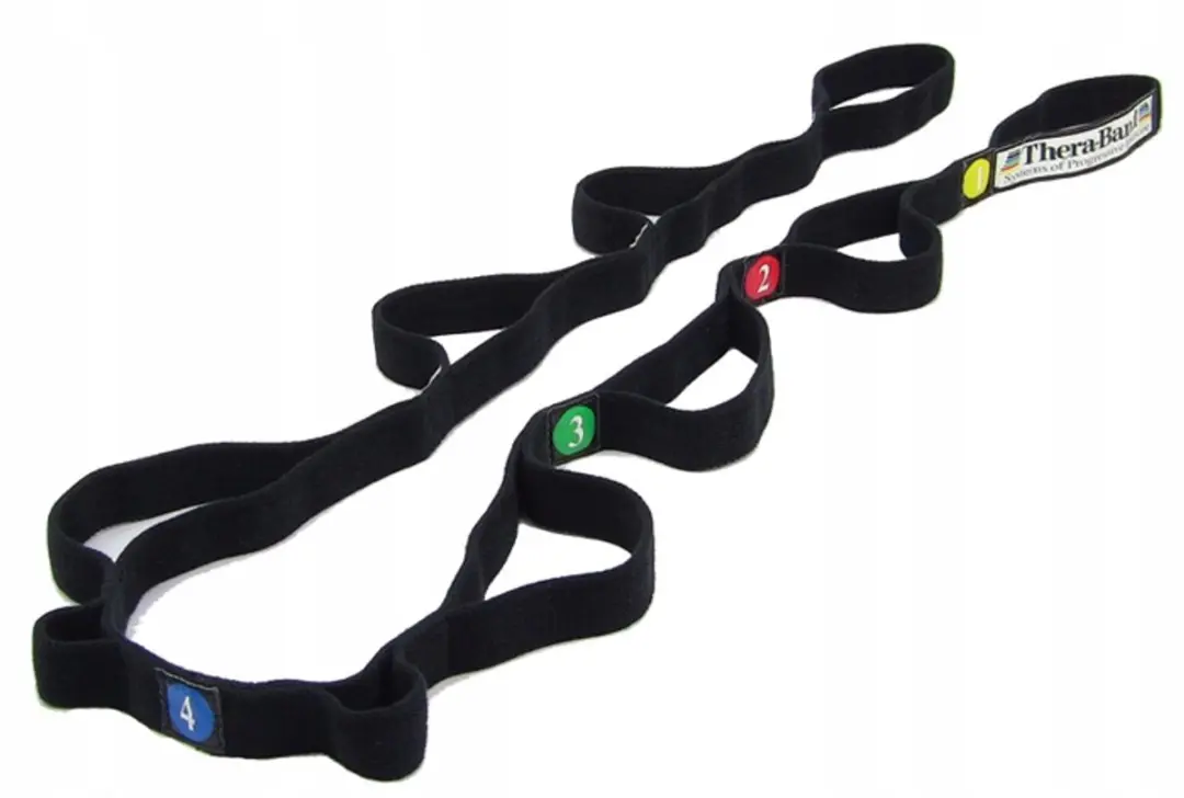 Thera-Band Stretchband Oefenband met 8 gaten