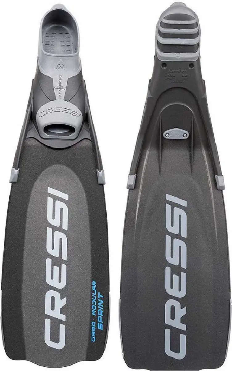 Cressi Gara Turbo Sprint Duikvinnen Zwart EU 44-45