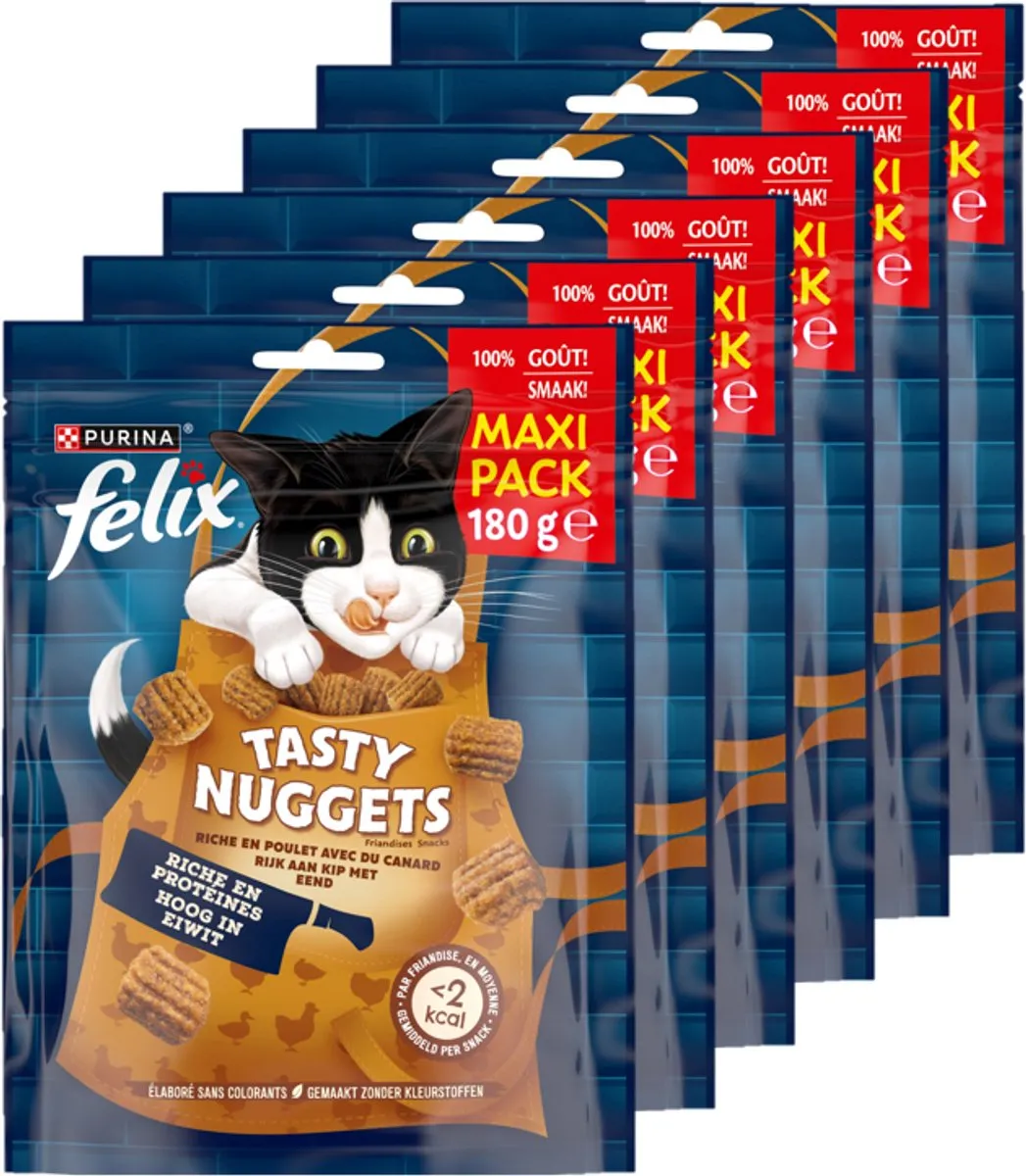 Felix Tasty Nuggets Kip & Eend 1080g