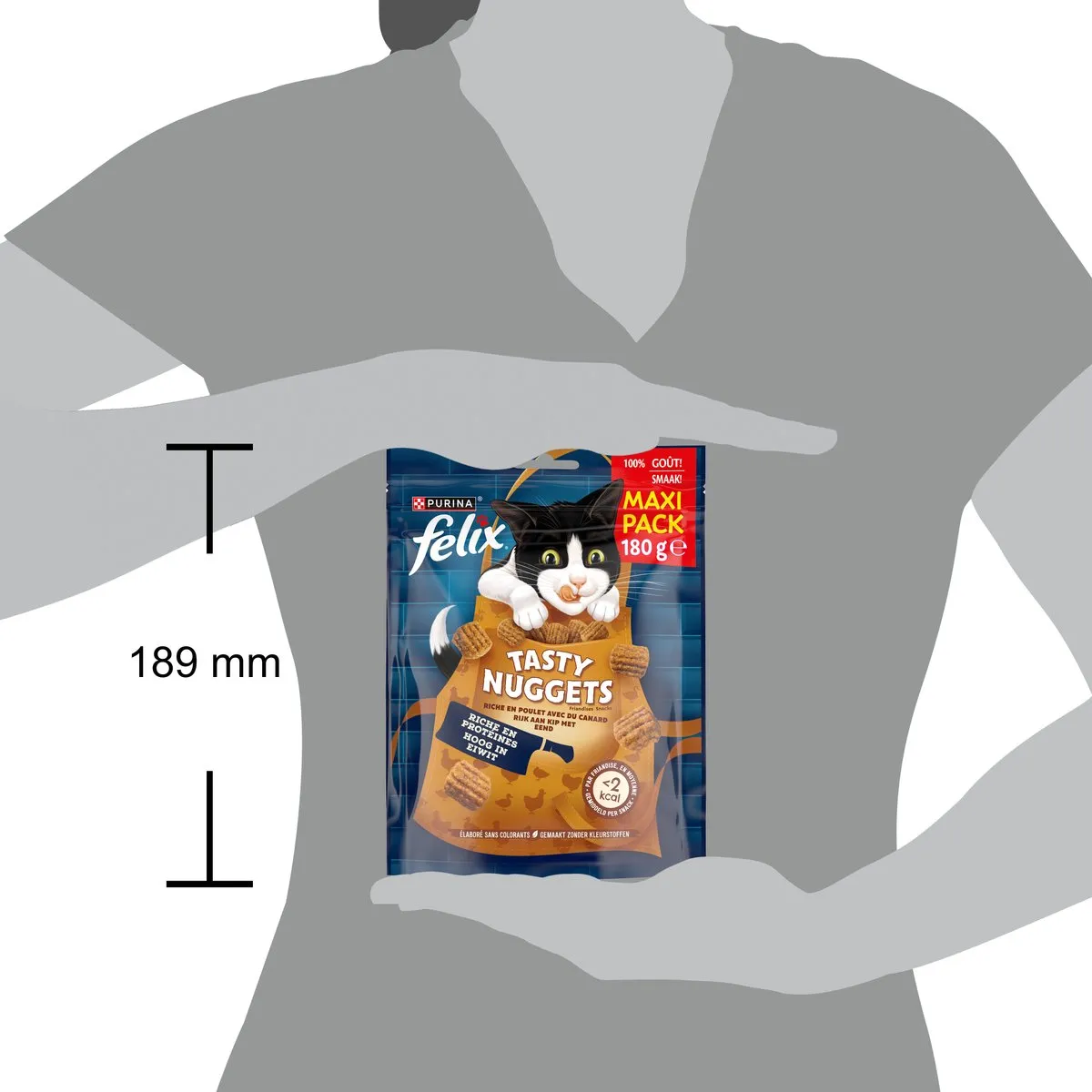 Felix Tasty Nuggets Kip & Eend 1080g