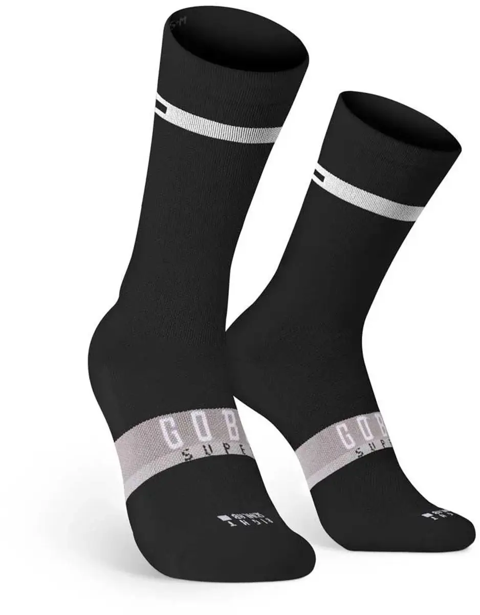 Gobik Superb Horizon Extra Lang Fietssokken - Zwart - L/XL - afbeelding 5 van 6