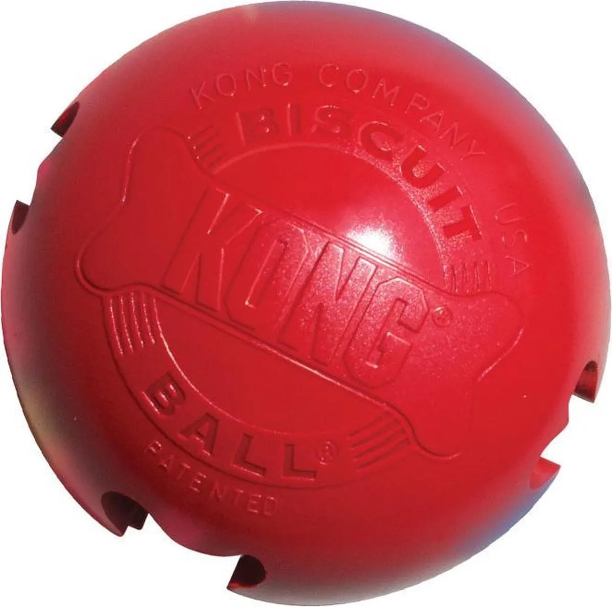 KONG Biscuit Ball-S - 115mm Rood