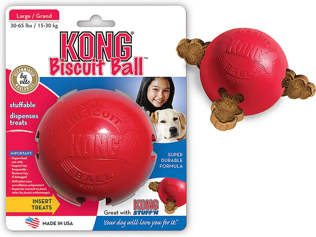 KONG Biscuit Ball-S