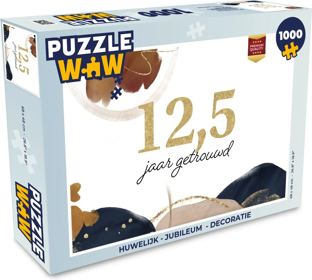 PuzzleWow Jubileum Legpuzzel 1000 Stuks
