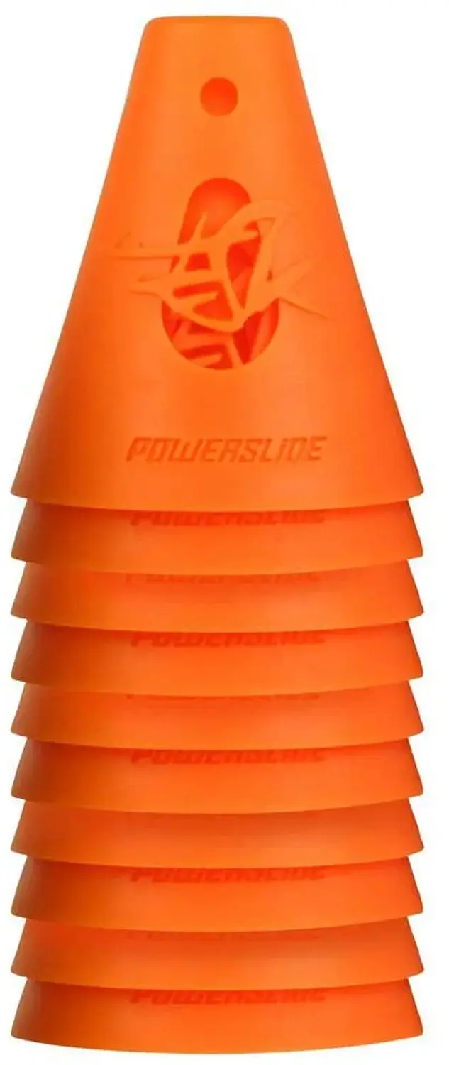 Powerslide Slalom Pionnen Oranje - 10 stuks - afbeelding 3 van 3