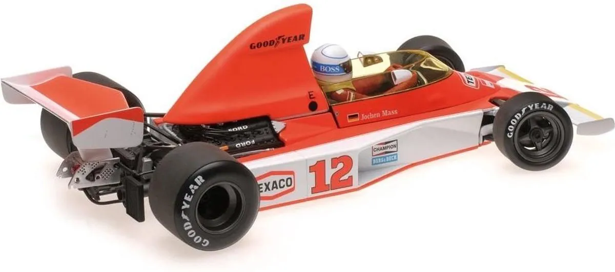 Formule 1 McLaren Ford M23 #12 Zuid-Afrikaanse GP 1976 - 1:18 Minichamps - Oranje/Wit
