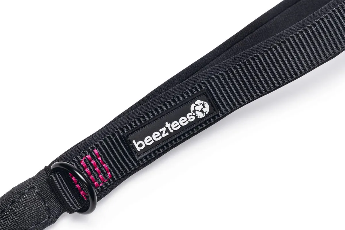 Beeztees Premium Parinca Hondenriem - 180x1,2cm Zwart