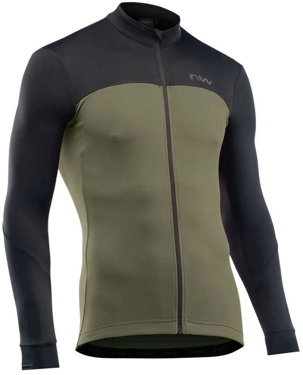 Northwave Force 2 Trui Met Lange Mouwen Groen XL Man