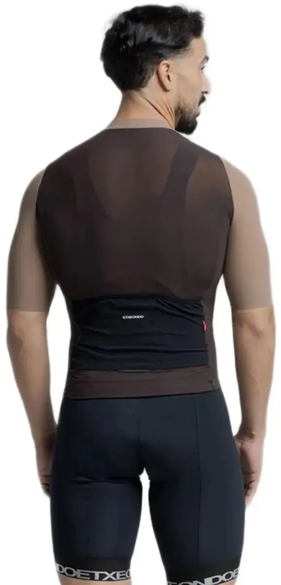Etxeondo Alde 110 Colour Edition Wielertrui - Bruin XL - afbeelding 2 van 4