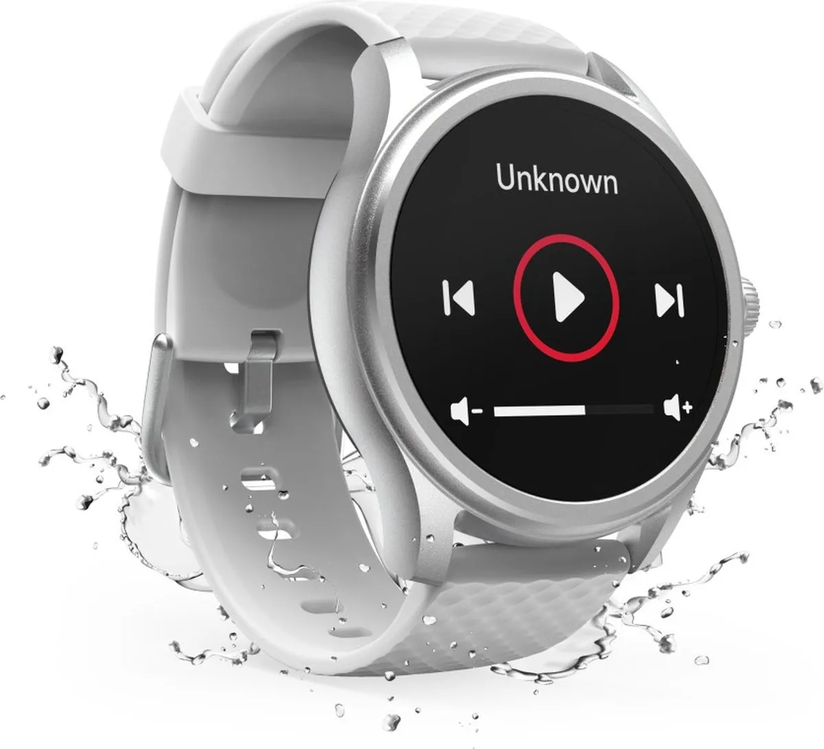 Hama Smartwatch 5010 - 1.38" - Zilver/Grijs