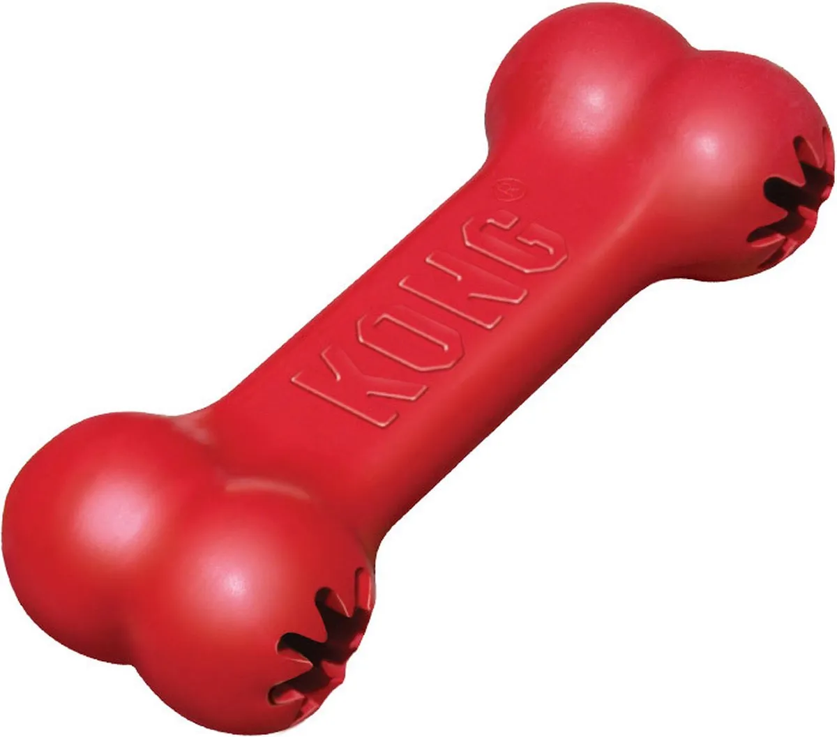 KONG Goodie Bone Kauwspeelgoed M - Rood - afbeelding 6 van 6
