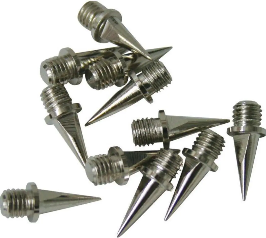 Precision Pyramid Spikes 12mm - 12 Stuks - Zilver - afbeelding 2 van 3