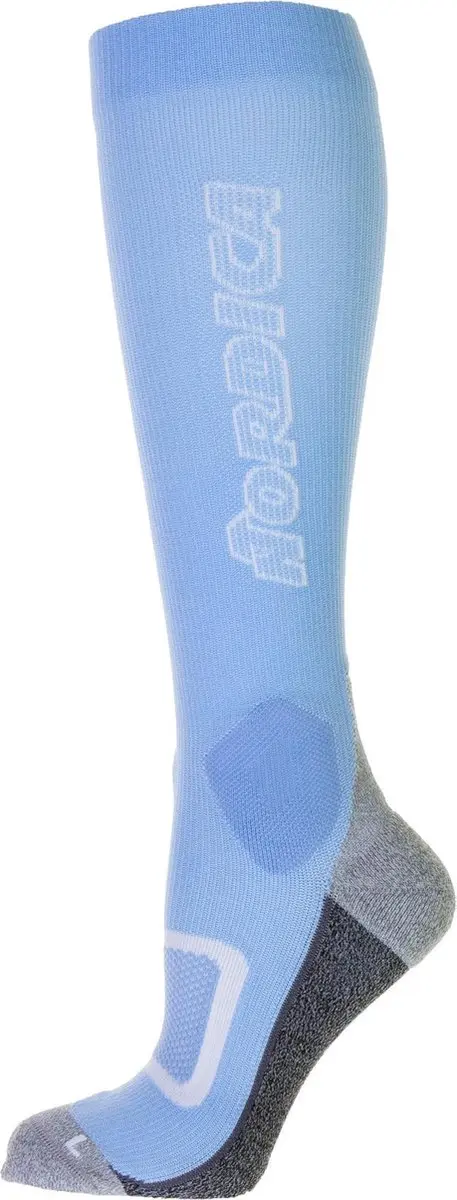 Nordica Speed Machine Pro  Wintersportsokken - Maat 39-42 - Unisex - licht blauw/wit/grijs
