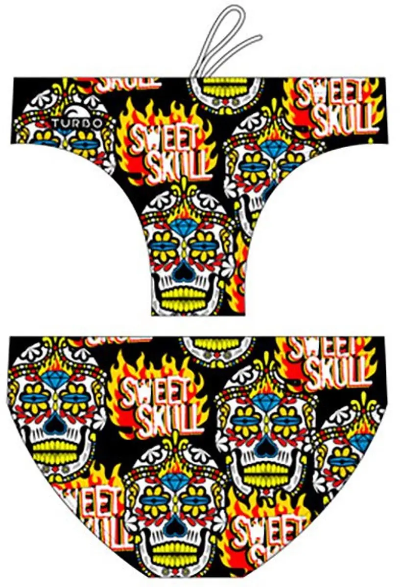 Turbo Sweet Haloween 2014 Waterpolo Zwemslip Zwart 4XL Man