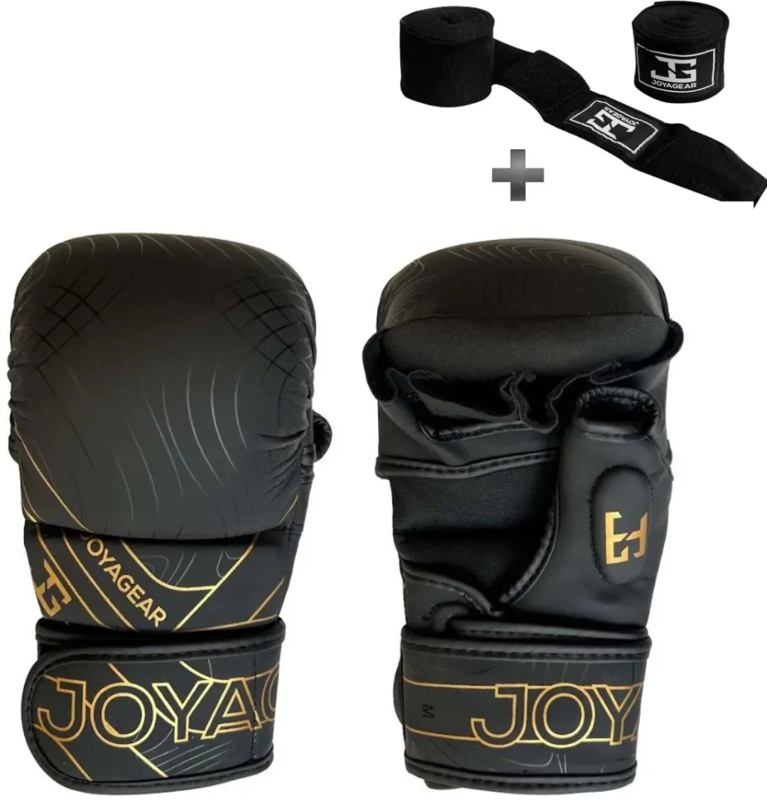 JOYA Essential MMA Sparring Handschoenen Zwart/Goud