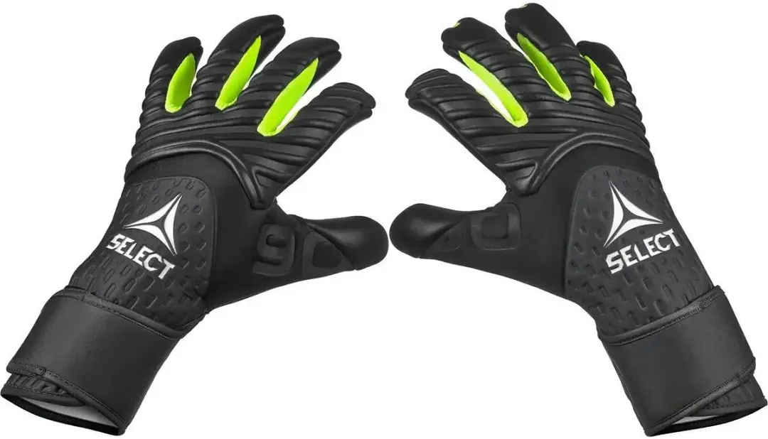 Select 90 Flexi Pro V26 Keepershandschoenen - Zwart/Fluogeel - afbeelding 2 van 6