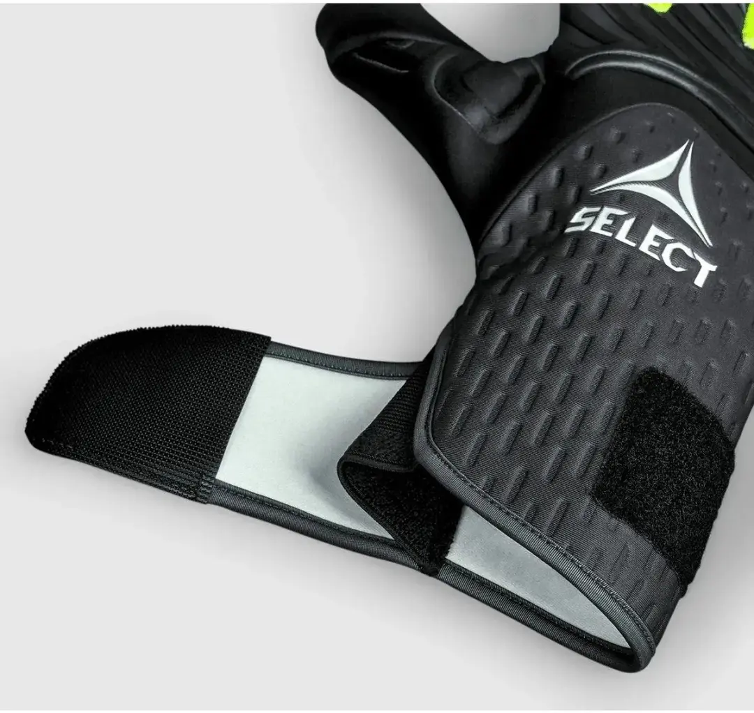 Select 90 Flexi Pro V26 Keepershandschoenen - Zwart/Fluogeel - afbeelding 5 van 6