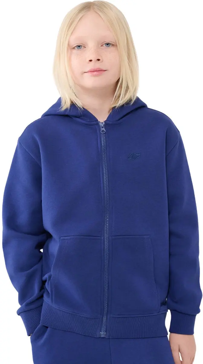 4F Sweater Jongens Kobaltblauw