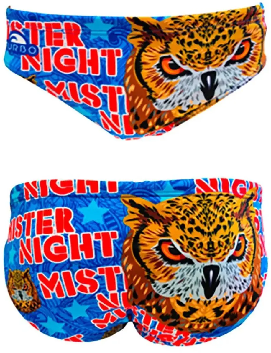 Turbo Mister Night Zwemslip Zwart S Man - afbeelding 3 van 4