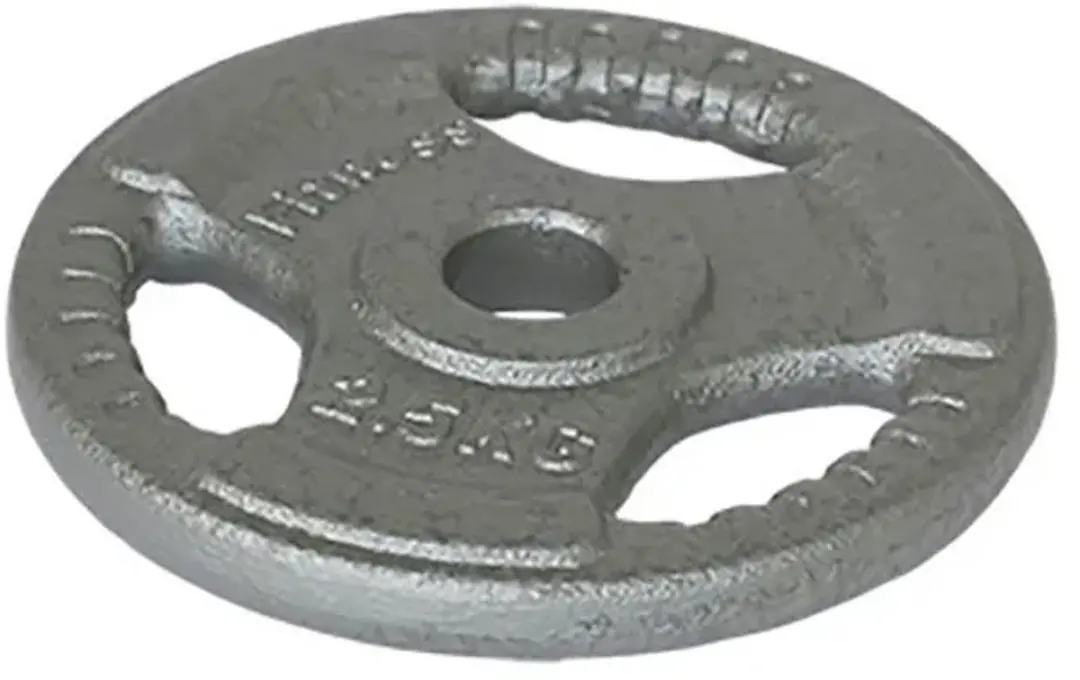 Softee Ijzer Gewichts Schijf 5kg Zilver