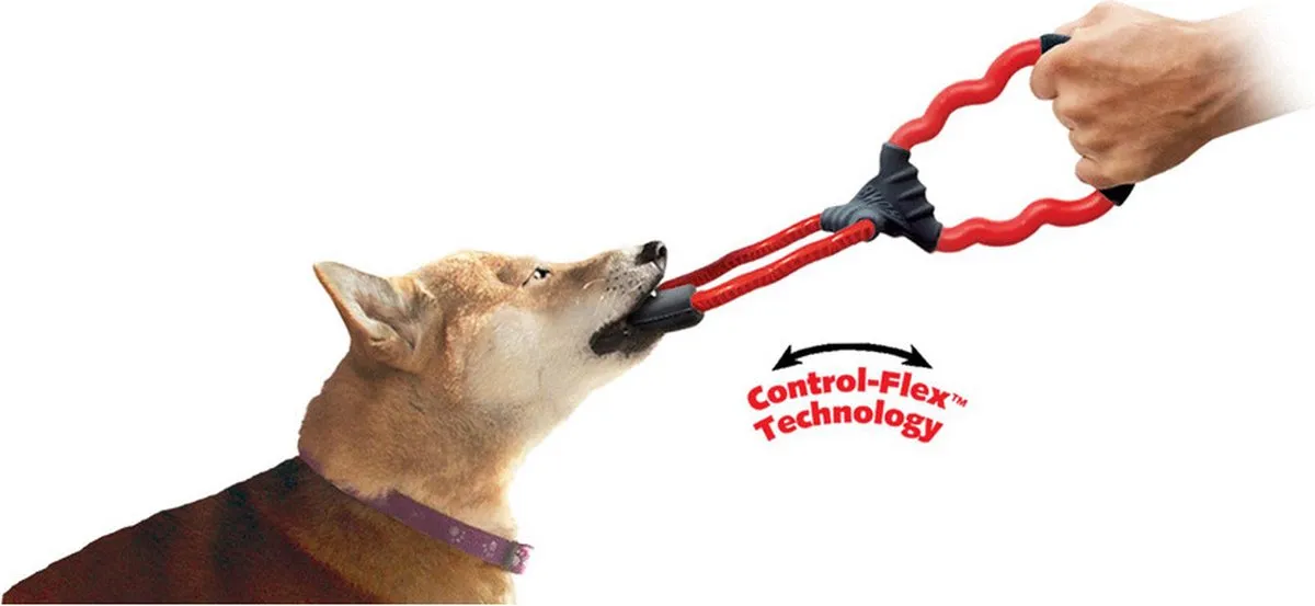 KONG Tug Toy Hondenspeelgoed M - Rood