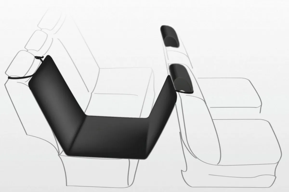 Trixie Autodeken 160x145cm - Zwart