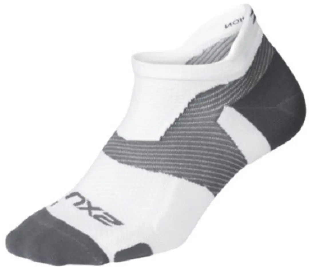 2xu Sokken Vectr Lightcushion Nylon Wit Maat 35/37,5