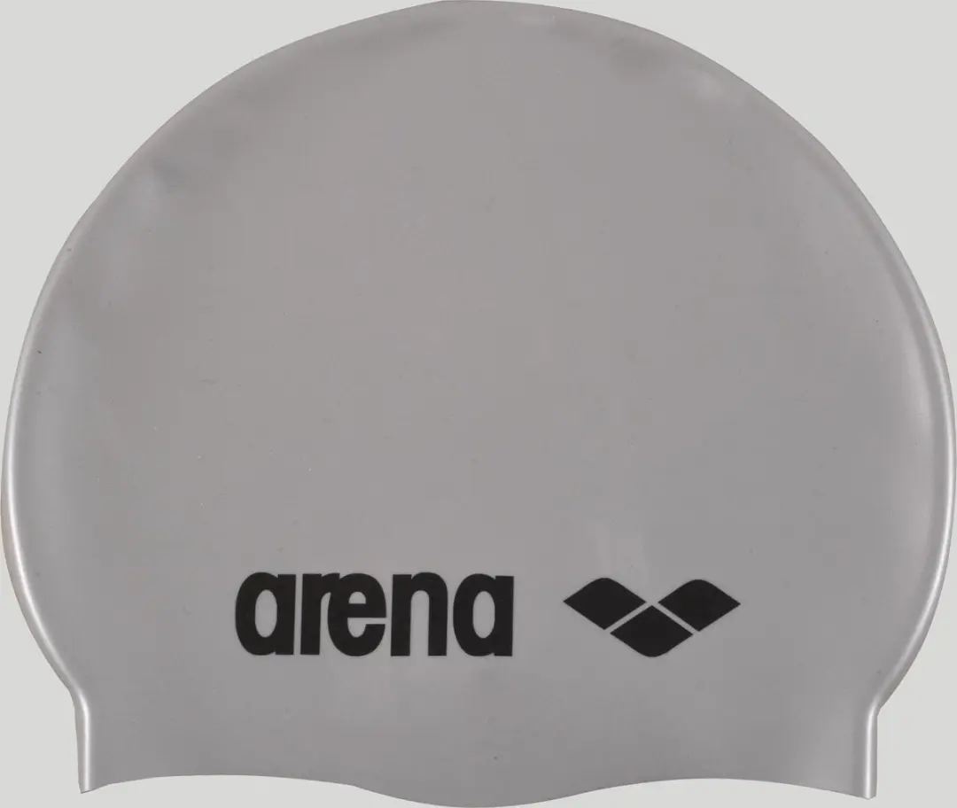 Arena Classic Siliconen Badmuts - Zwart/Zilver - afbeelding 3 van 3