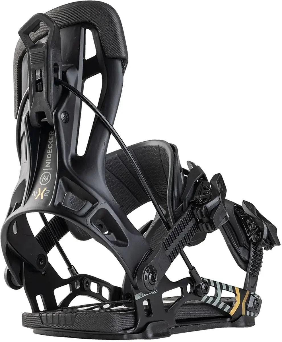 Nidecker Flow Nx2 Snowboardbindingen Zwart M