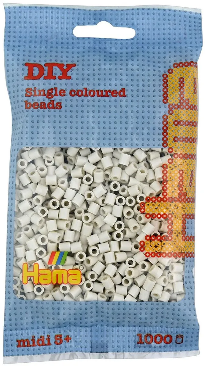 Hama Strijkkralen Wolken Wit - 1000 Stuks - afbeelding 6 van 6