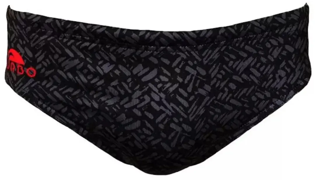 Turbo Plain Zwemslip Zwart - afbeelding 5 van 5