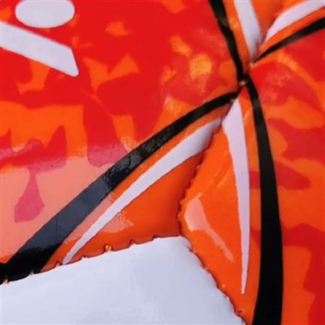 SportX Voetbal - 330-350g - Maat 5 - Rood - afbeelding 4 van 4