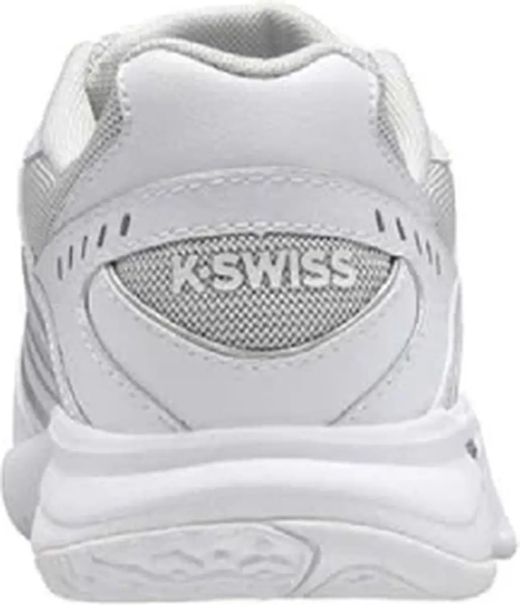 K-Swiss Receiver V Omni Dames Sportschoenen - Wit/Zilver - afbeelding 6 van 6