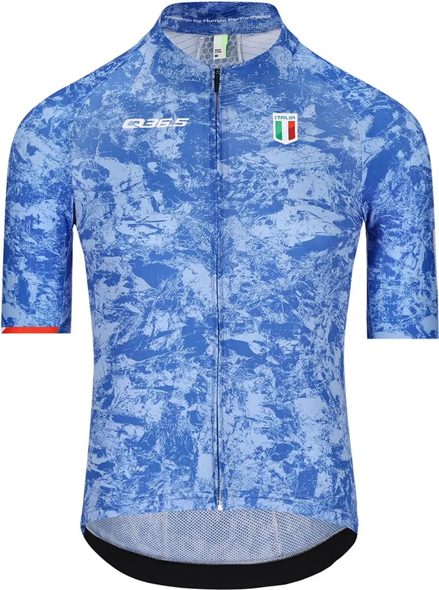 Q36.5 Gregarius Pro Korte Mouw Wielertrui Blauw S Man