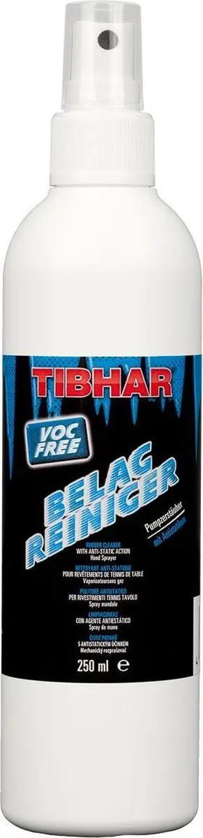 Tibhar Tafeltennisrubbers Cleaner 250ml