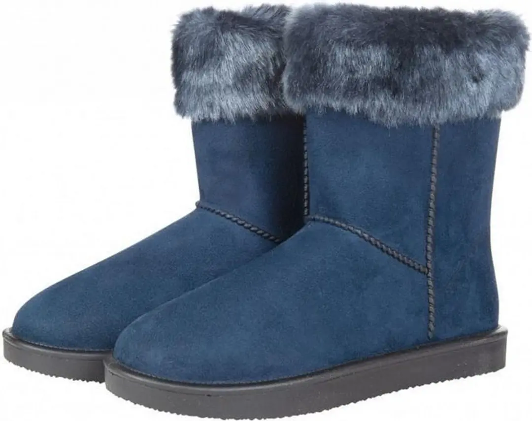 HKM all weather boots Davos Fur donkerblauw maat 38