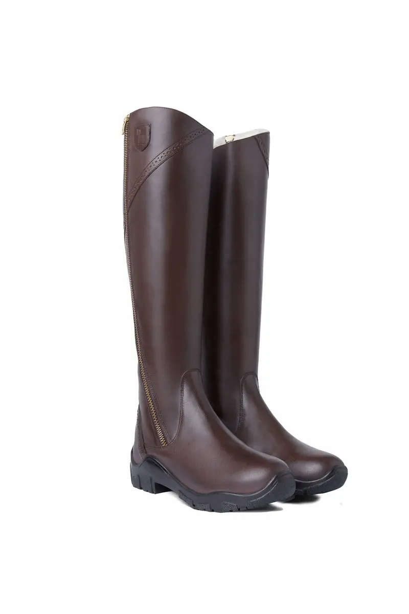 Horze Aspen Winter Rijlaarzen, dames, Dark Brown, 39 R