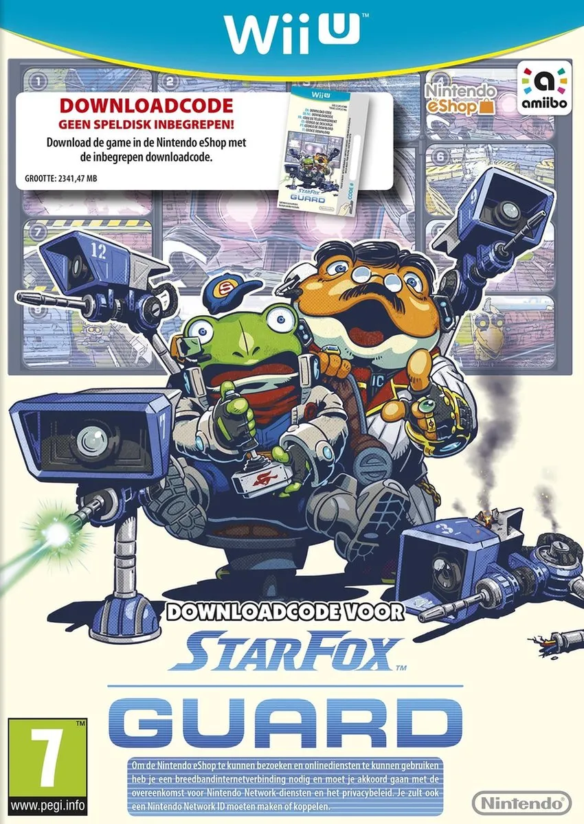 Nintendo Star Fox Guard Wii U
