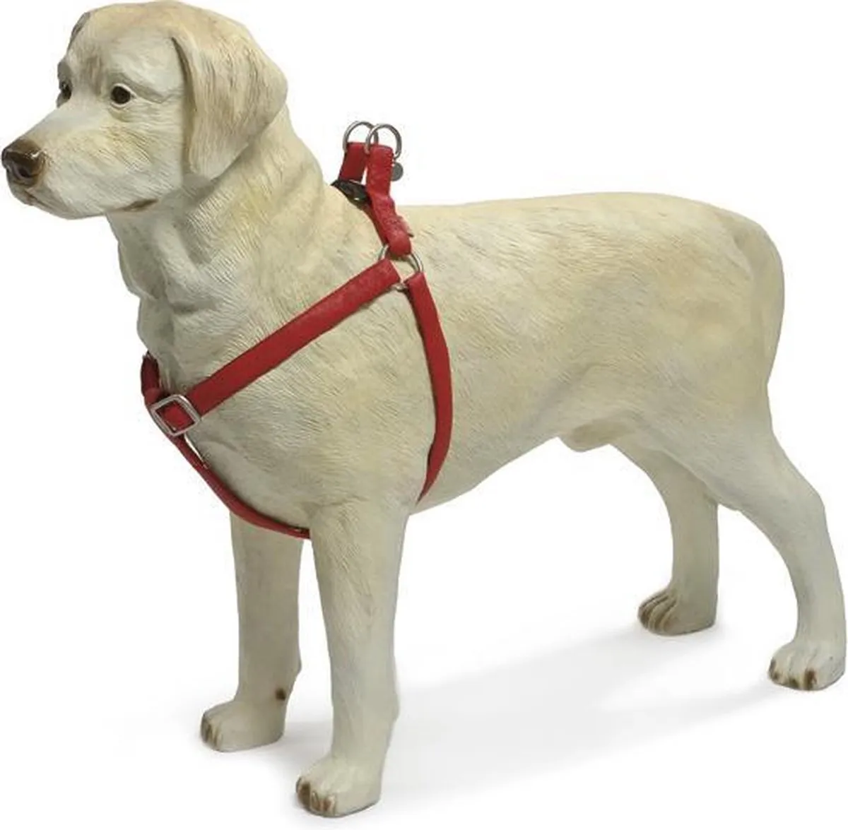 Beeztees Mac Leather Hondentuig - Rood - 50-75 cm