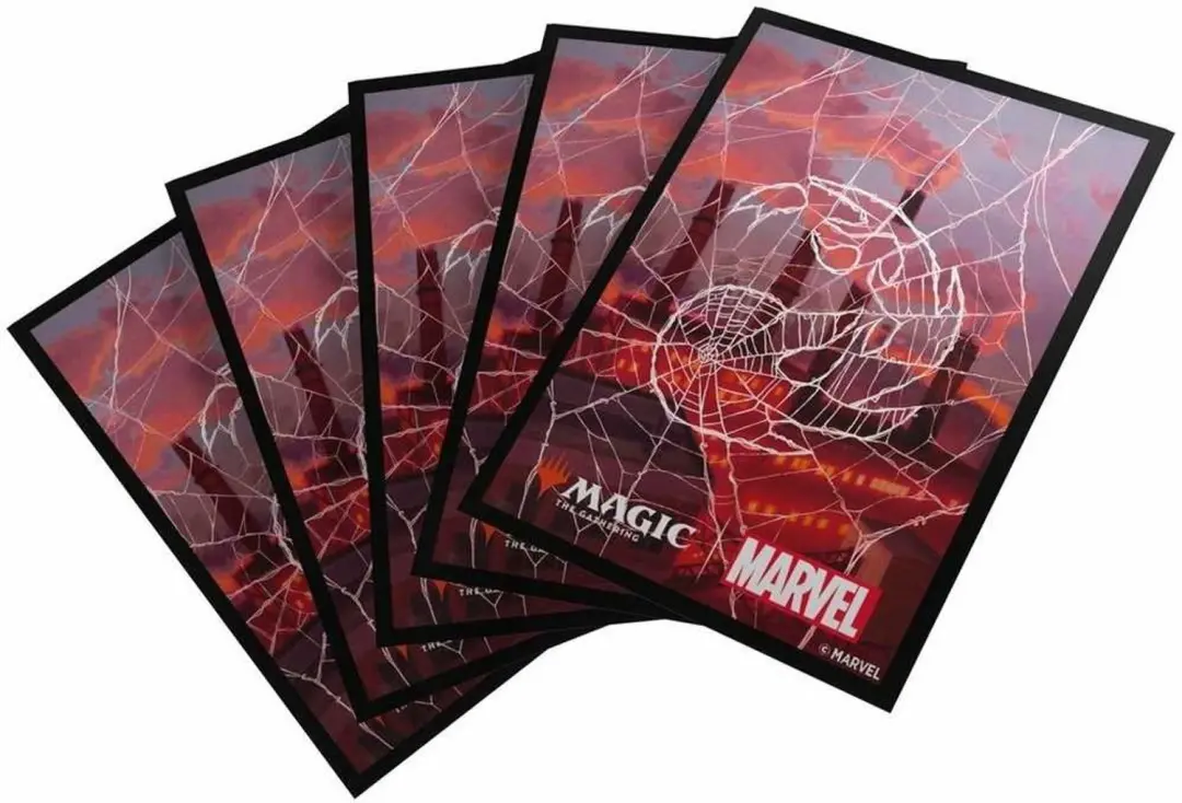 Gamegenic Magic the Gathering Spider-Man Premium Art Sleeves Mountain